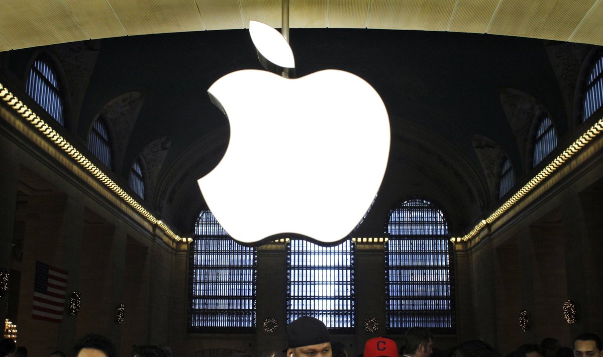 "Apple" parduotuvės atidarymas Niujorke