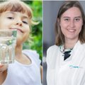 Pataria gydytoja dietologė: kaip išugdyti vaikų įprotį gerti vandenį