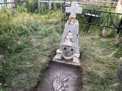 Misija Sibiras'19 ekspedicija rado Jurgio Dirvonskio dukters kapą