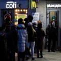 Griaunamos „McDonalds“ iškabos siužetas buvo nufilmuotas ne Rusijoje