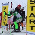 Kalnų slidinėjimo varžybose Anykščiuose greičiausi – olimpiečiai