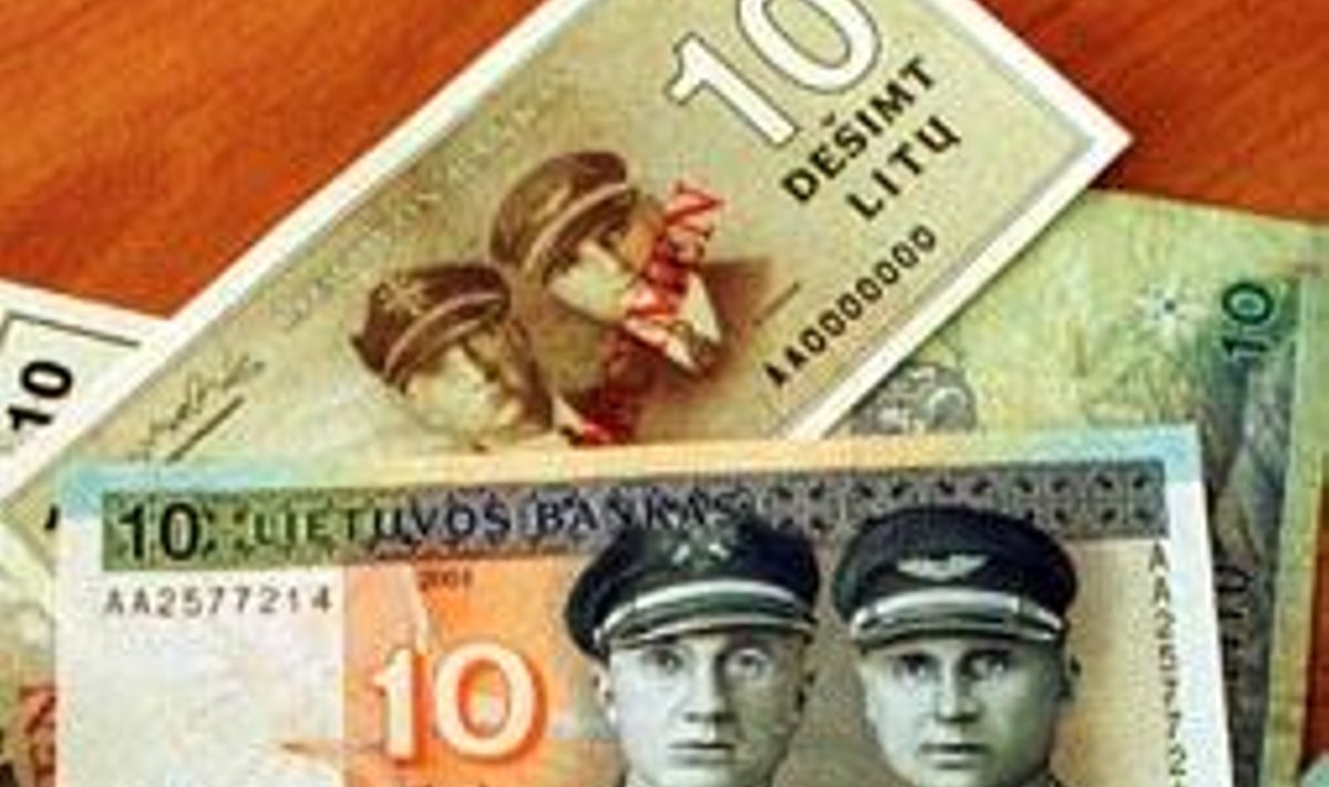 Naujas 10 litų banknotas