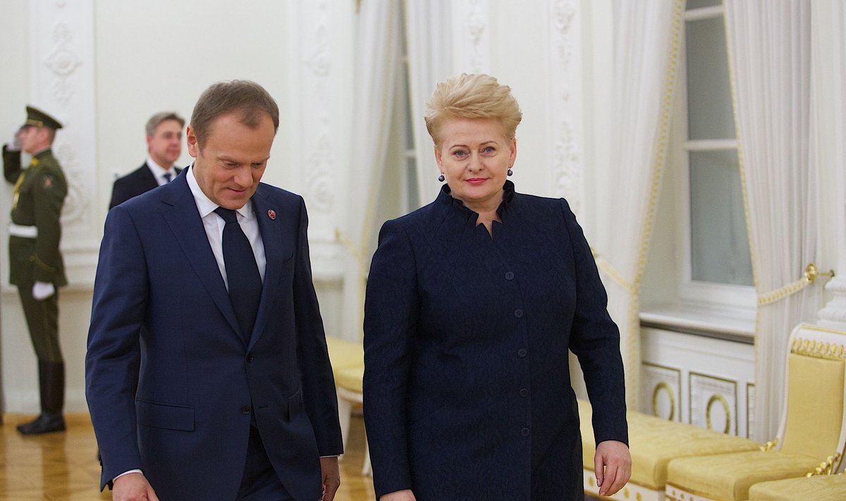 Donald Tusk, Dalia Grybauskaitė