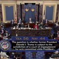 Сенаторы признали конституционным процесс импичмента Трампу
