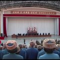 Šiaurės Korėjoje surengto masinio mitingo metu buvo žadama įgyvendinti naują penkerių metų planą