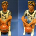 Brolių Ballų karštinė tęsiasi – keramikas sukūrė LaMello skulptūrą
