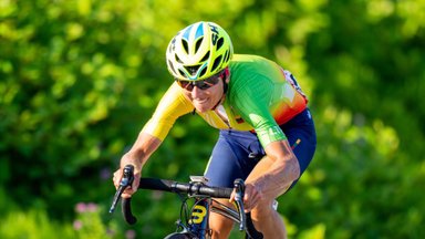 Bronzinis lietuvės startas Europos dviračių čempionate