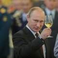 V. Putinas išskrido švęsti