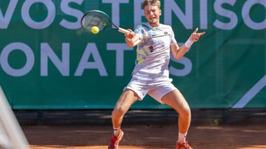 Favoritai Lietuvos teniso čempionate neklumpa