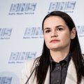 Tikhanovskaya in Vilnius: Belarusians demand new presidential election