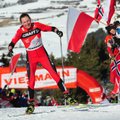 Lenkų slidžių karalienė J. Kowalczyk paskutiniame „Tour de Ski“ etape prieš pat finišą apalpo