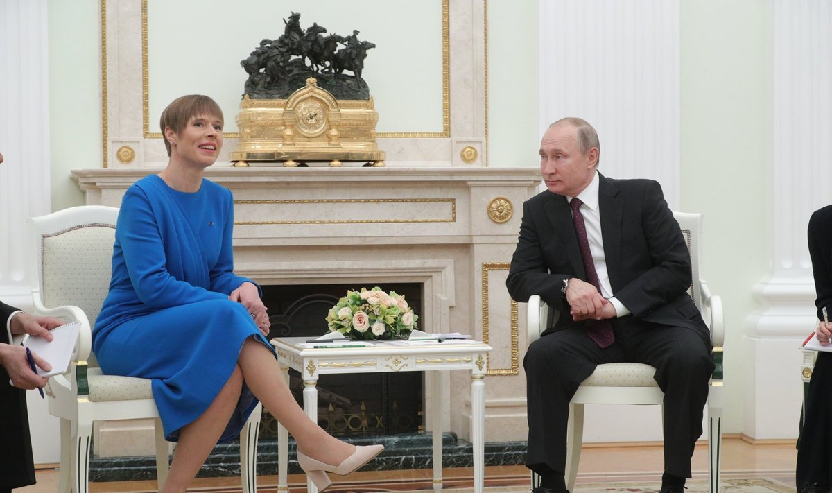 Kersti Kaljulaid, Vladimiras Putinas