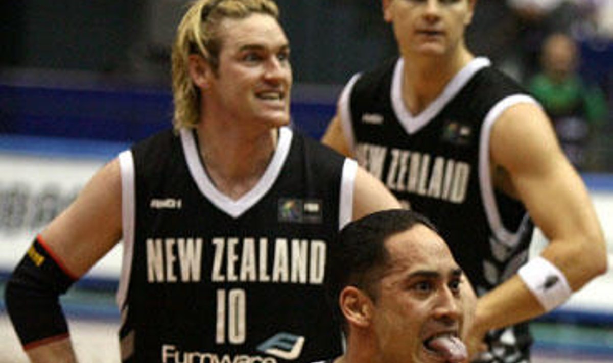 Maorių šokiai neišgelbėjo Naujosios Zelandijos krepšinio rinktinės nuo pralaimėjimo