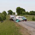 Kraupi avarija Molėtų rajone: „VW Golf“ rėžėsi į arklio tempiamą vežimą, žuvo vadeliotojas