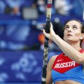 IAAF tirs rusės J. Isinbajevos dopingo testus