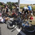 „Tour de France“: trečiame etape – griūtis, R. Navardauskas – 108-as