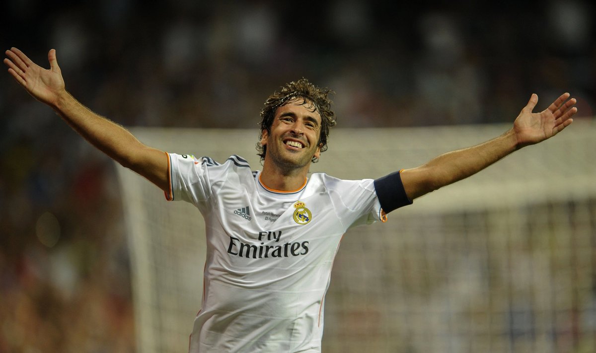 Raulis ir vėl apsivilko Madrido “Real“ klubo marškinėlius