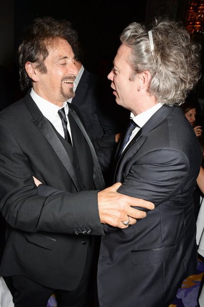 D. Fletcheris Alo Pacino apdovanojimų vakarėlyje