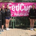 Lietuvos moterų teniso rinktinė pergalingai pradėjo FedCup varžybas Tunise