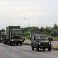 Danijos karinė technika pajudėjo iš Klaipėdos į Ruklą