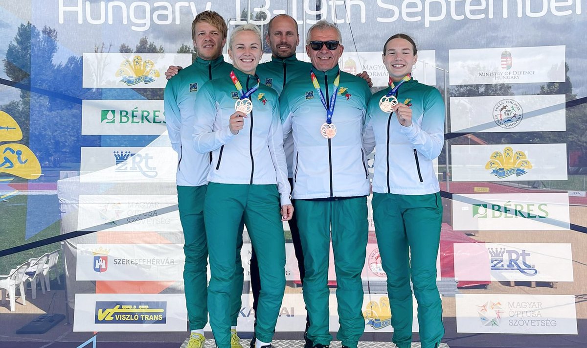 Europos čempionate – Lietuvos penkiakovininkių bronza