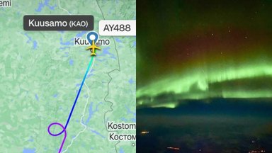 [Delfi trumpai] Nuo kurso nukrypęs „Finnair“ pilotas surengė staigmeną lėktuvo keleiviams