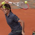„Roland Garros“ turnyre R.Federeriui pergalei pasiekti vėl prireikė keturių setų