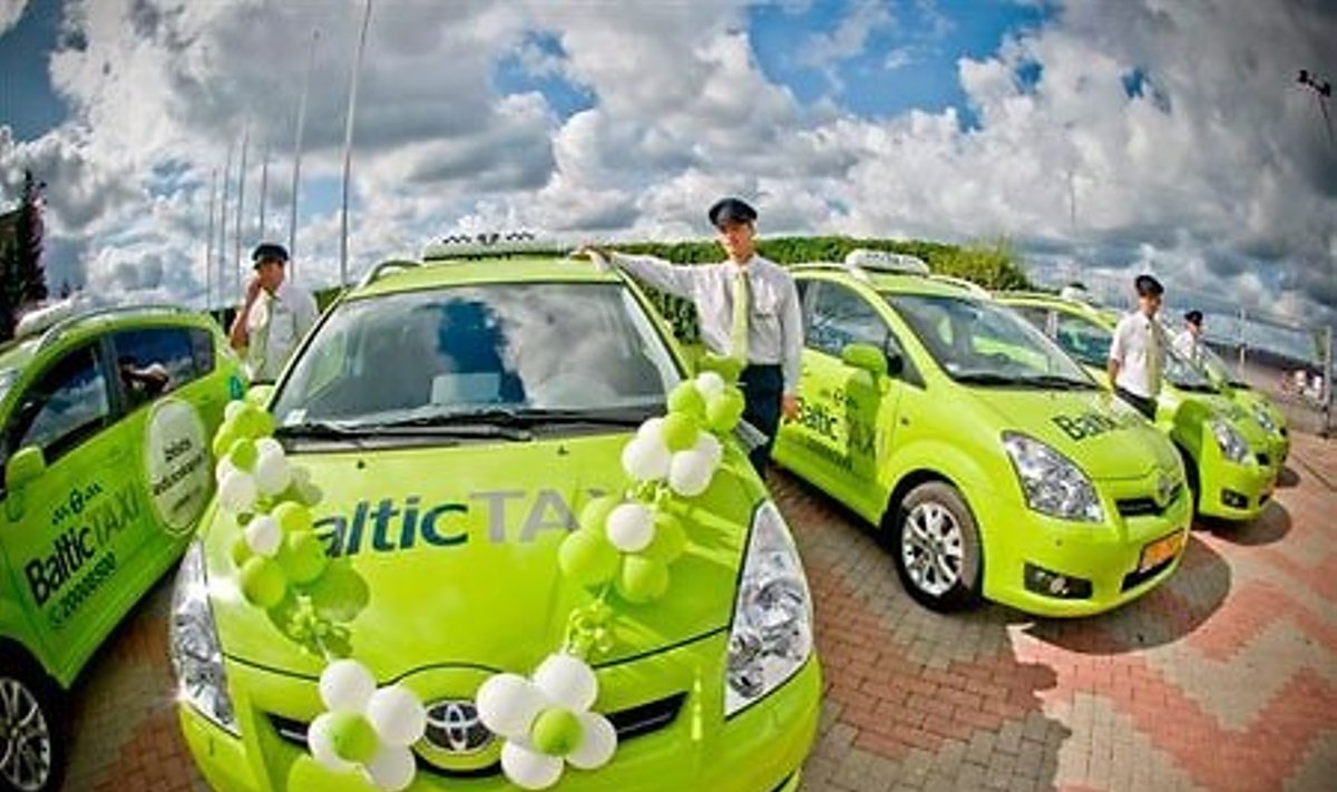 Baltic Taxi automobiliai