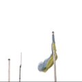 Ukrainos vėliava vėl iškelta ant Donecko regiono administracijos pastato