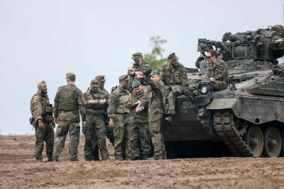 Vokietijos kariai Lietuvoje.
