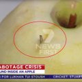 Adatų skandalas: po pranešimo apie adatas braškėse – nerimas dėl bananų ir obuolių
