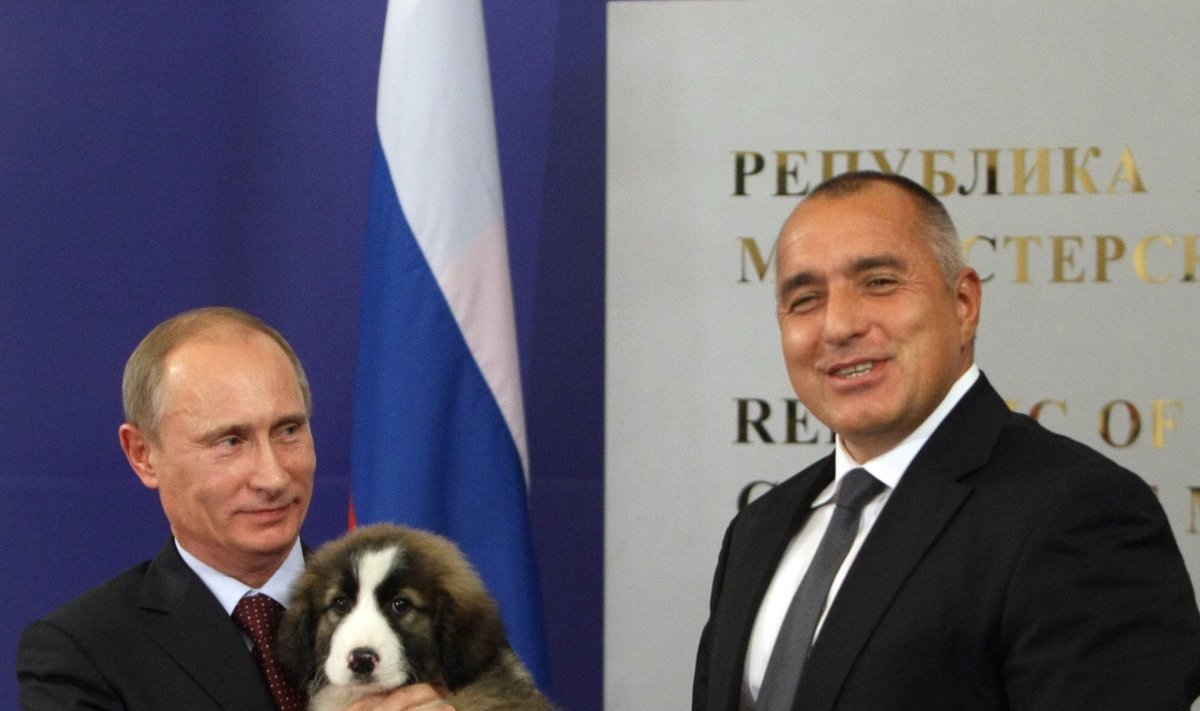Vladimiras Putinas ir Boiko Borisovas