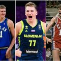 Ką Sabonis, Nowitzkis ir kitos Europos krepšinio žvaigždės veikė būdamos Dončičiaus amžiaus?