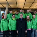 Премьер Литвы с литовскими олимпийцами вылетел в Сочи