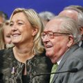 M. Le Pen tėvui už romų įžeidimą skirta bauda