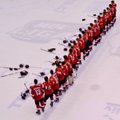 Pasaulio jaunių ledo ritulio čempionate Lietuvos rinktinė įveikė kroatus