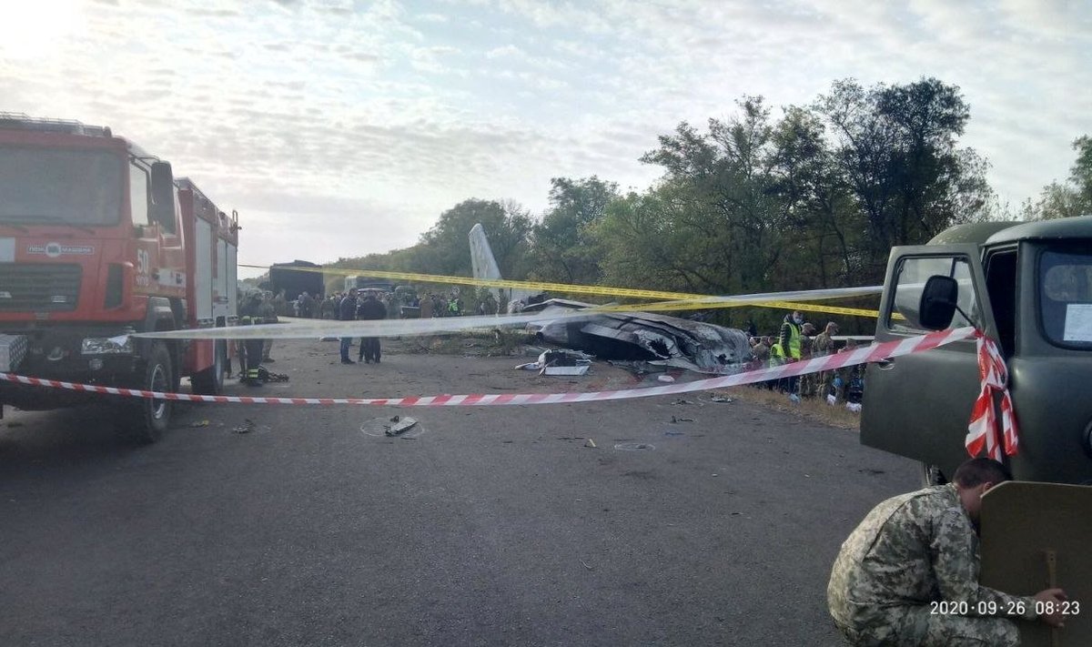 Lėktuvo avarija Ukrainoje