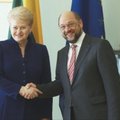 Pas D. Grybauskaitę atvyko EP pirmininkas M. Schulzas