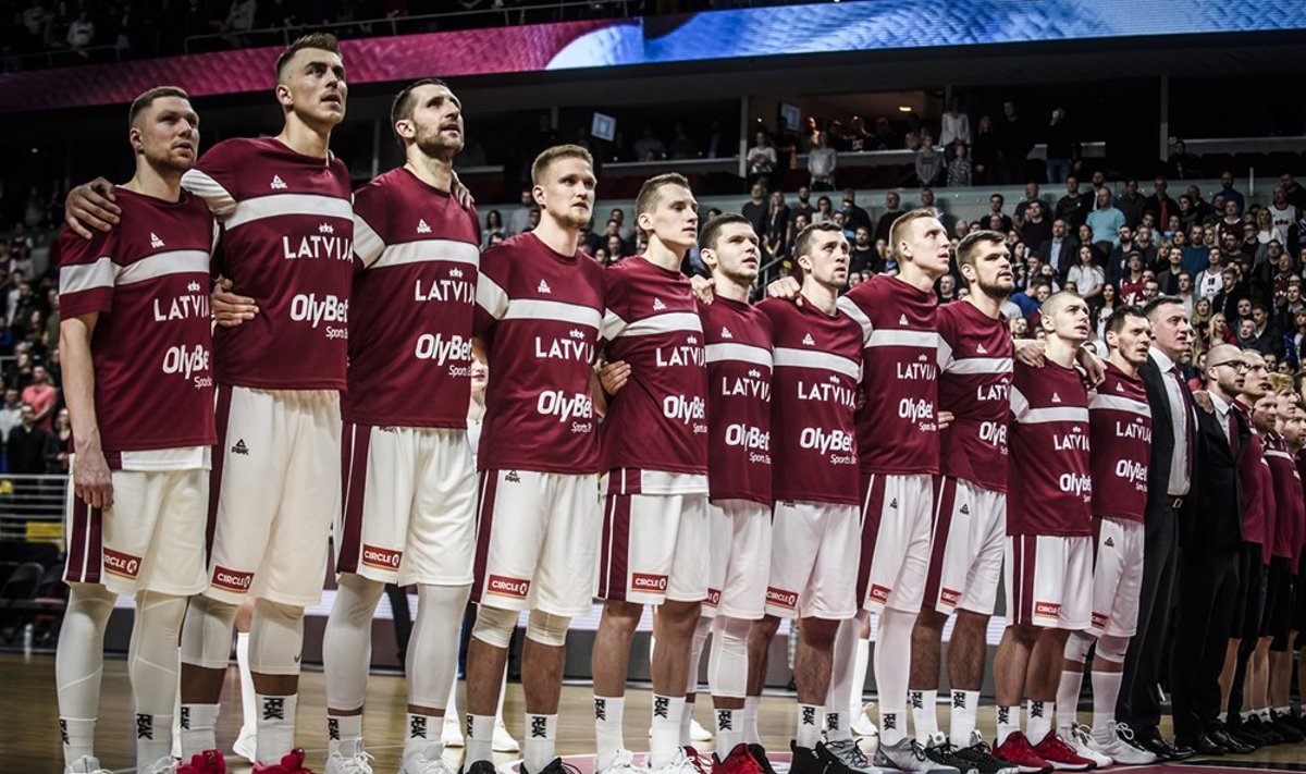 Latvijos vyrų krepšinio rinktinė
