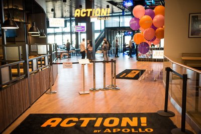 Naujas interaktyvus pramogų centras „Action!byApollo“