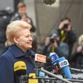 Grybauskaitė says won't publicly support any presidential hopefuls