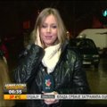 Per tiesioginį Serbijos televizijos reportažą vyras mosavo pistoletu