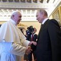 ФОТО: Папа римский принял в Ватикане опоздавшего на час Путина