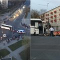 Tragiškas įvykis Panevėžyje: žuvo motociklo vairuotojas