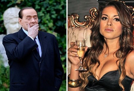 Silvio Berlusconi ir Karima El Mahroug, žinoma kaip Ruby