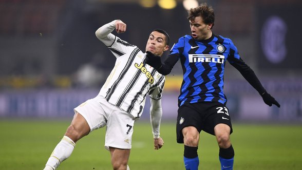 Ronaldo palieka Milaną tuščiomis: „Juventus“ pralaimėjo svarbų mūšį prieš „Inter“
