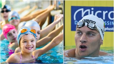 Plaukikas pasidalijo vaikystės patirtimi: tai gali išgelbėti gyvybę, bet Lietuvos vaikai plaukti vis dar nemoka