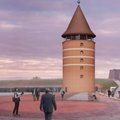Pilies bokšto statybas Klaipėdoje planuojama pradėto po dvejų metų