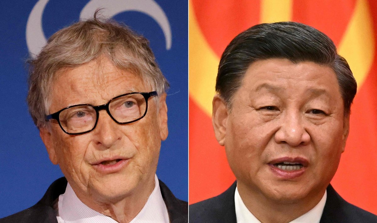 Billas Gatesas, Xi Jinpingas