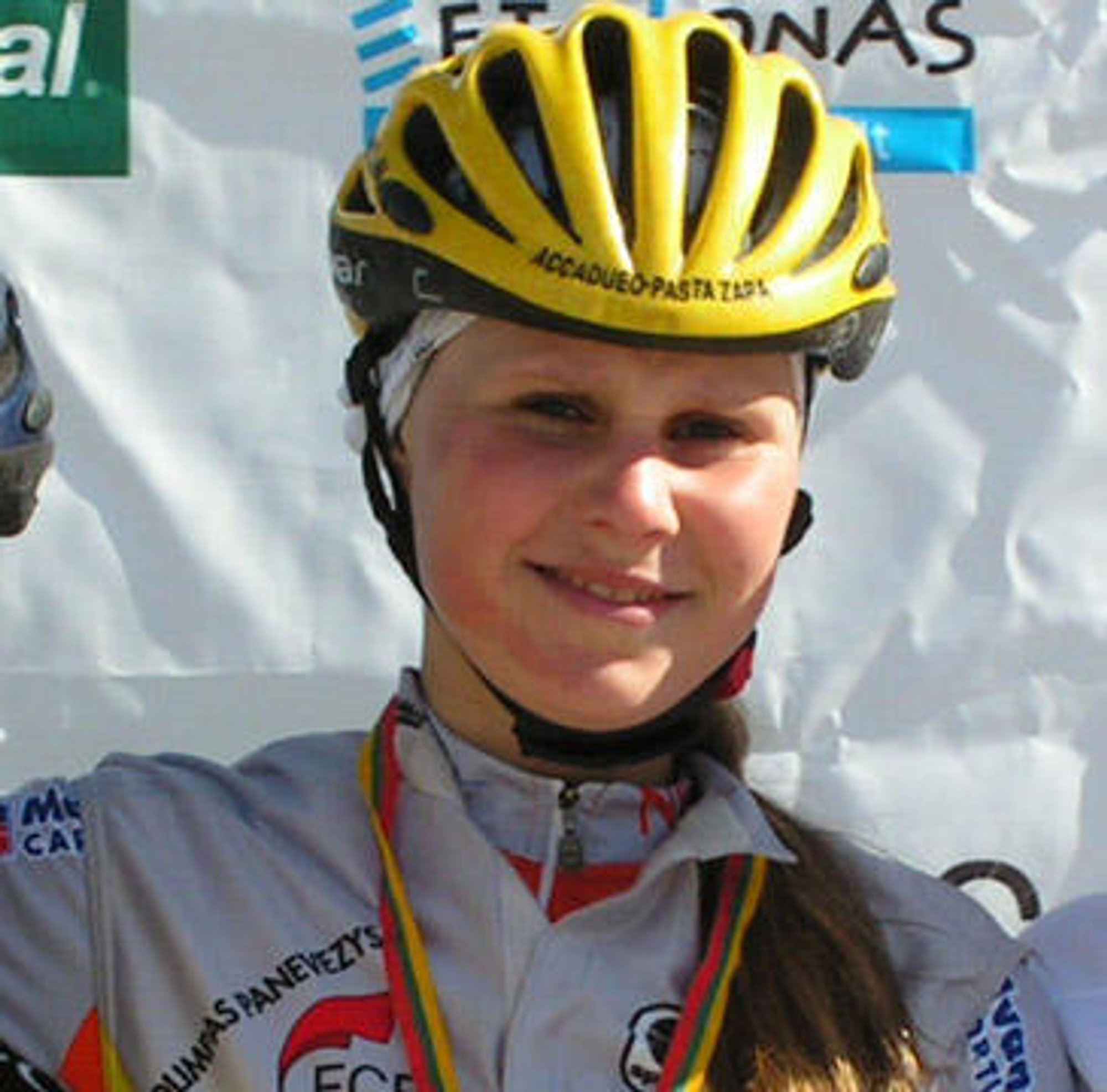 Dviratininkė A.Trebaitė Europos jaunių vicečempionė Delfi sportas